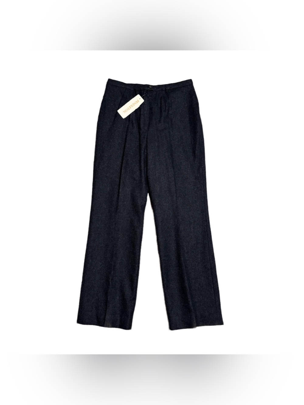 Pendleton Women's Wool Trouser Pant Size 30 Satin Lined Straight Vintage NWT